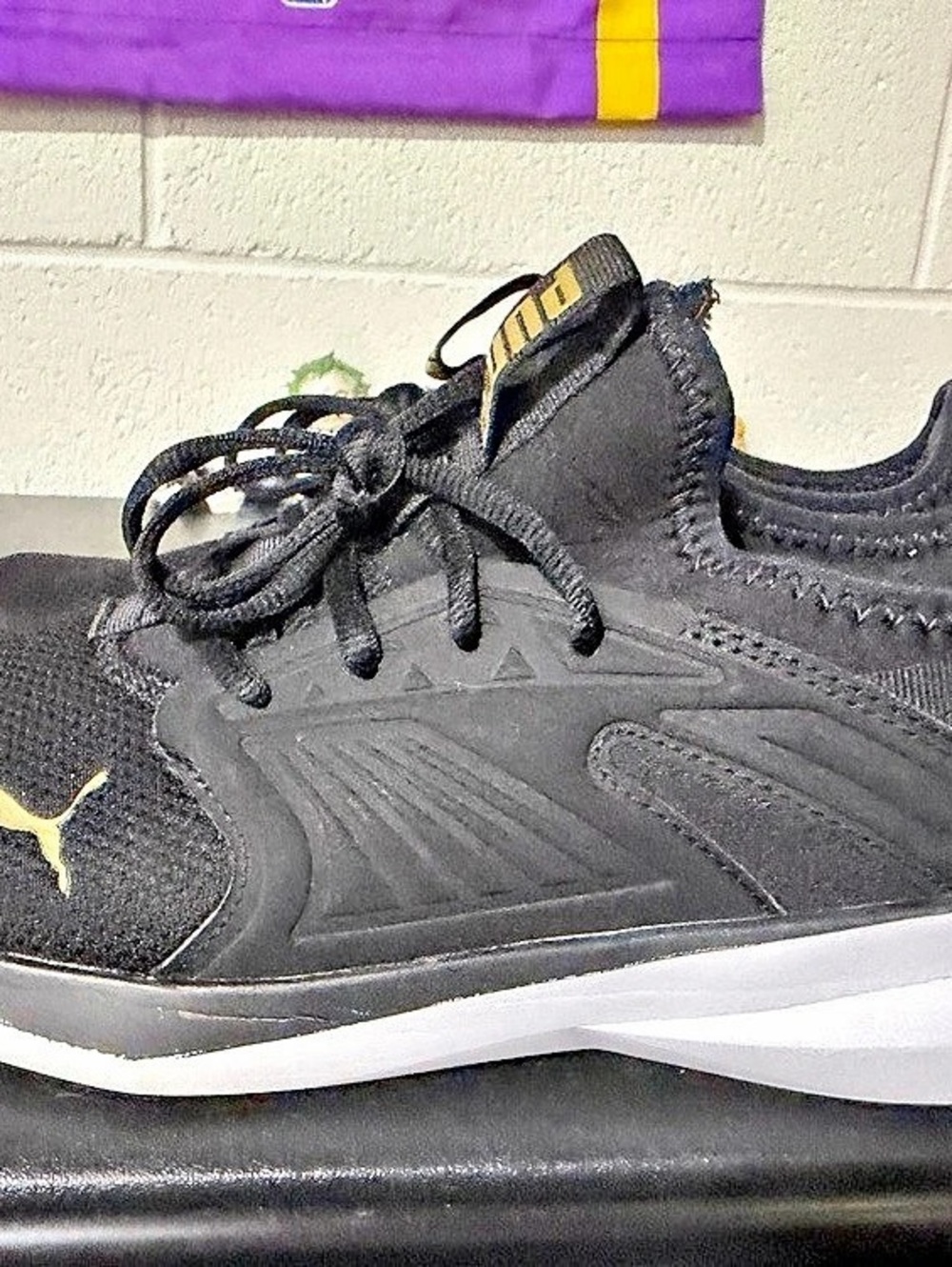 Puma Softride Athletic Shoes Black US 8.5